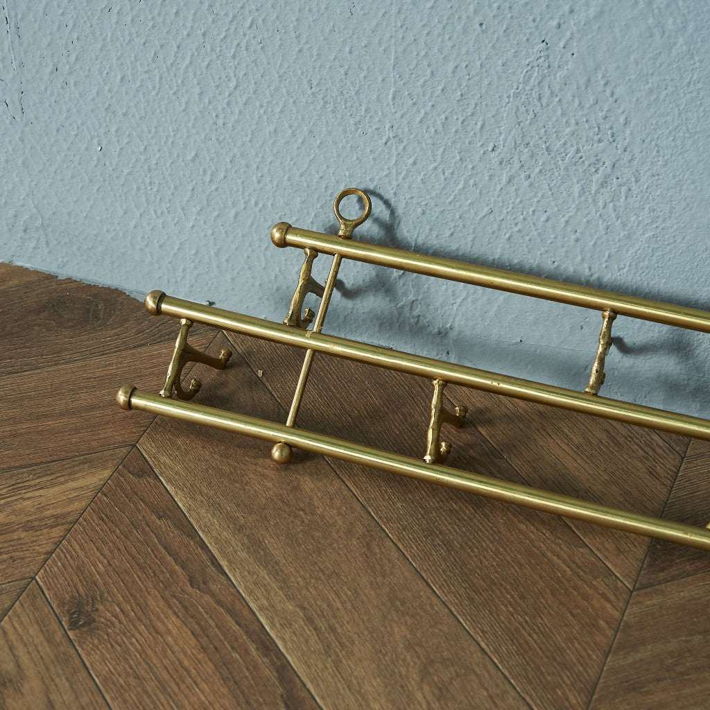 British vintage brass wall hanger #82114