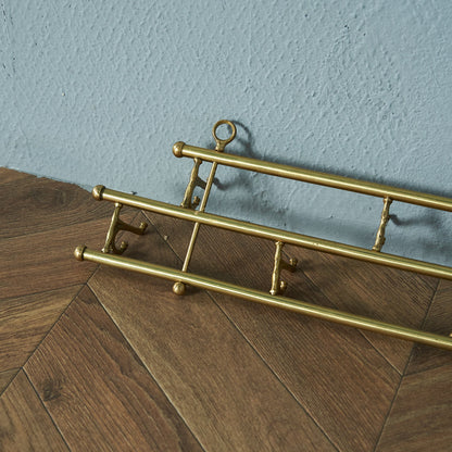 British vintage brass wall hanger #82114