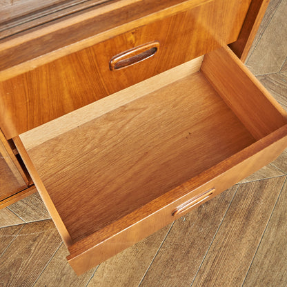 British Vintage Glass Cabinet #80440