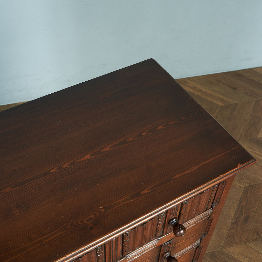 ERCOL Old Colonial 4-Drawer Tall Chest #82102