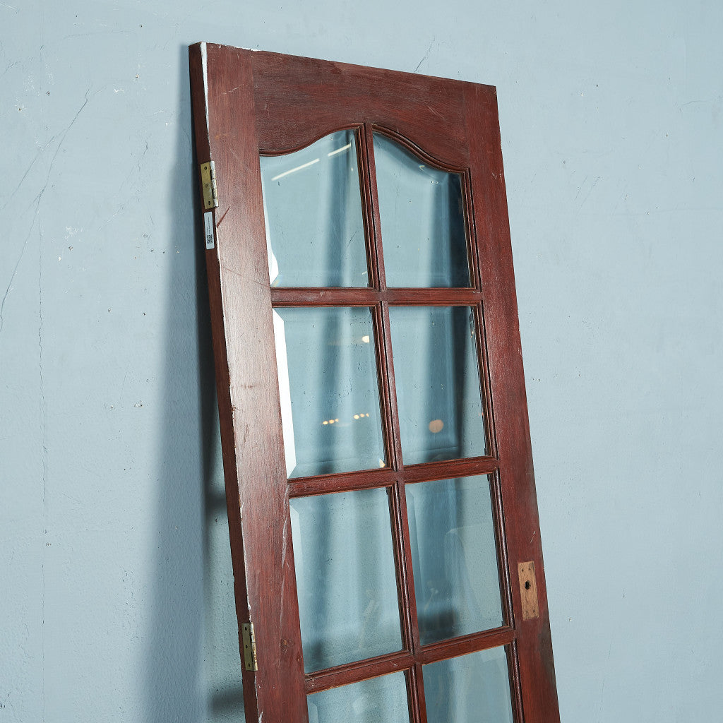 Antique British Painted Wooden Door #60601