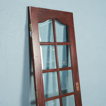 Antique British Painted Wooden Door #60601