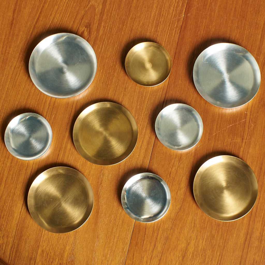 SILVER PLATED PLATE ROUND / M