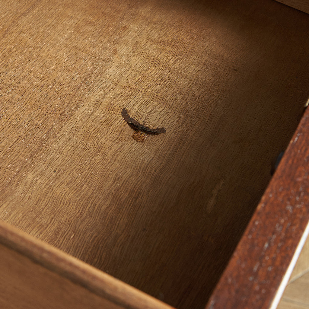 British classic walnut double-sided desk #81874
