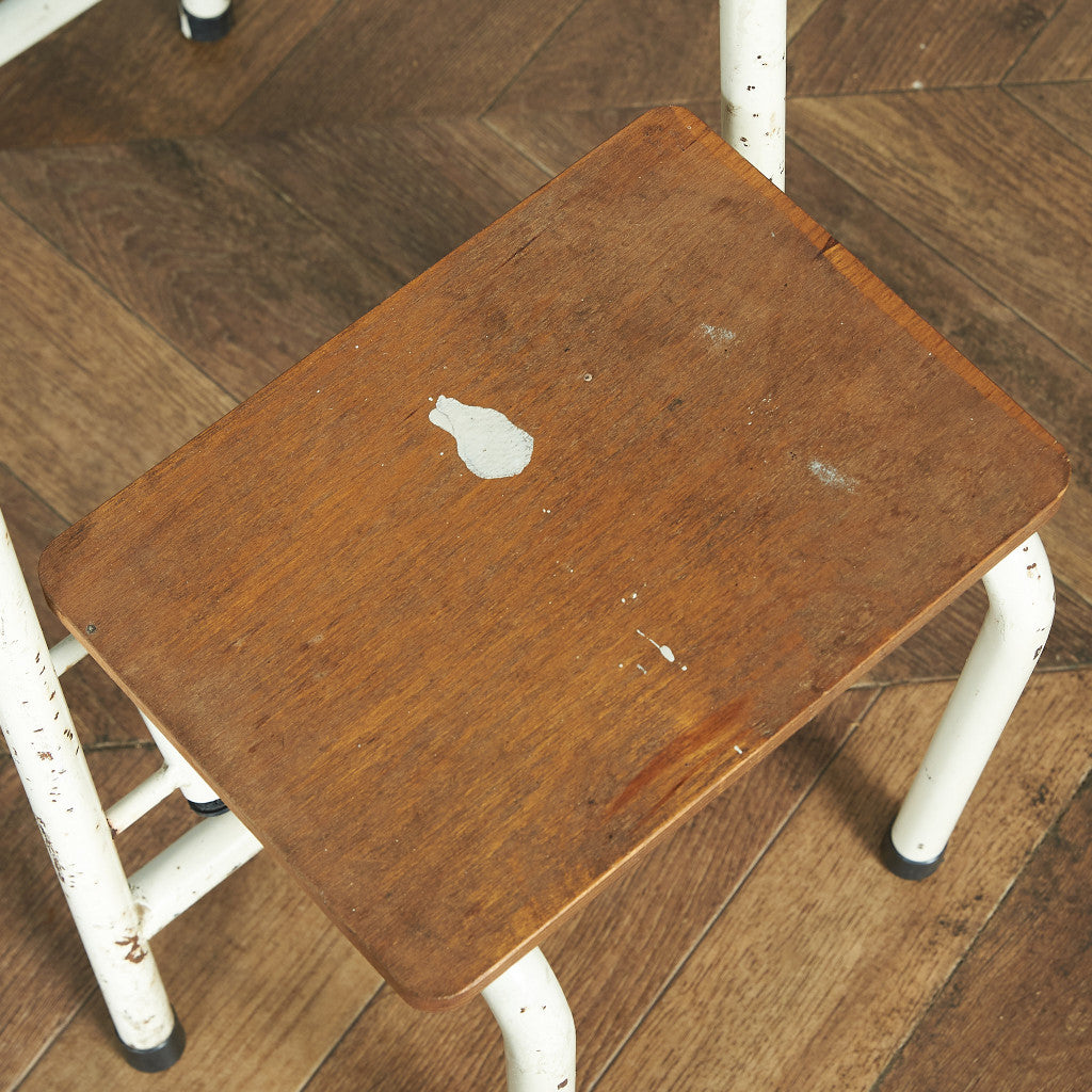 British Vintage Step Stool/Stepping Stool #81718