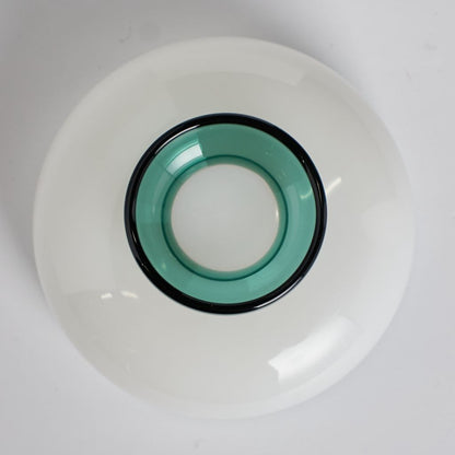 SNOW BOWL / White × Green Rim