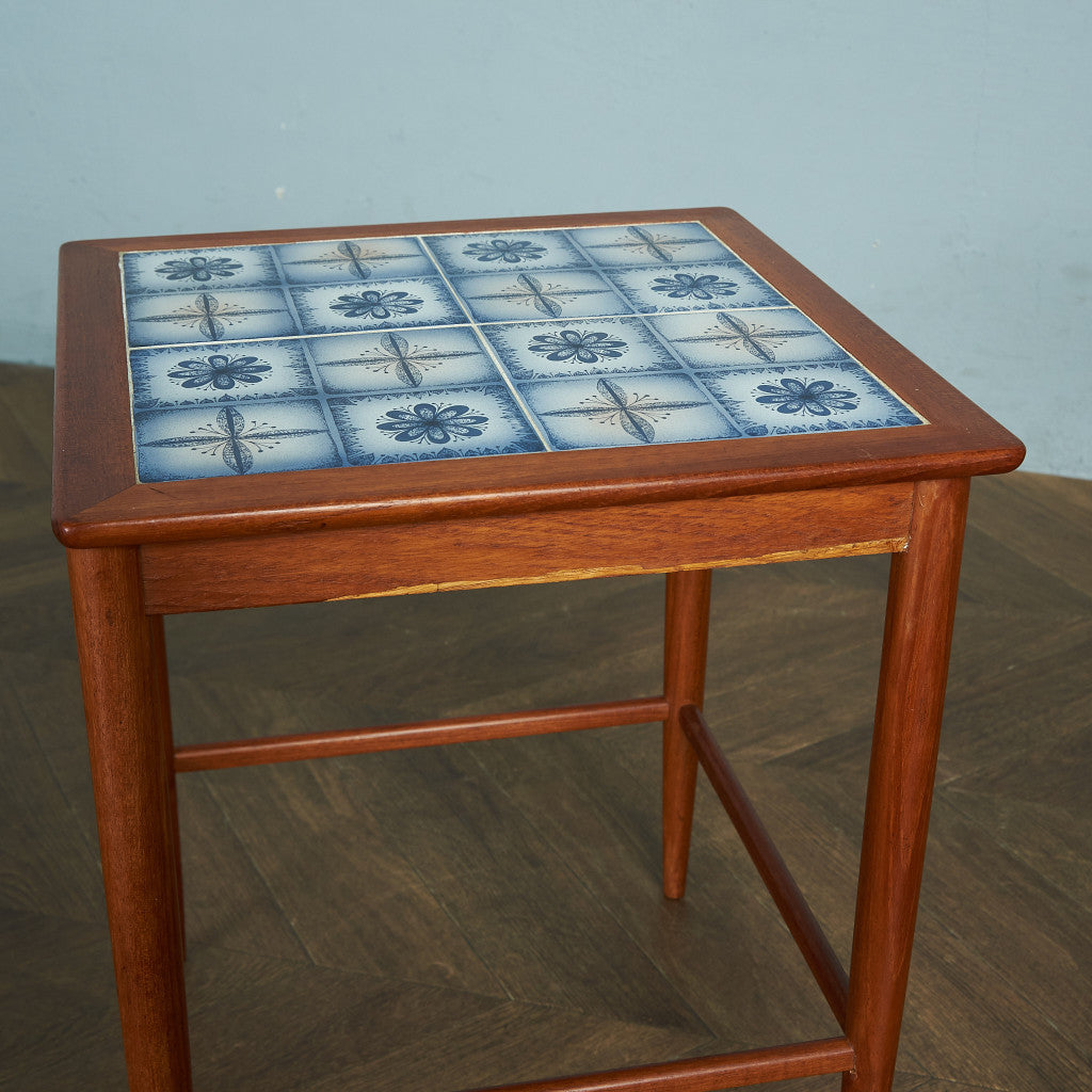 Nordic Vintage Tile Top Nesting Table #72166
