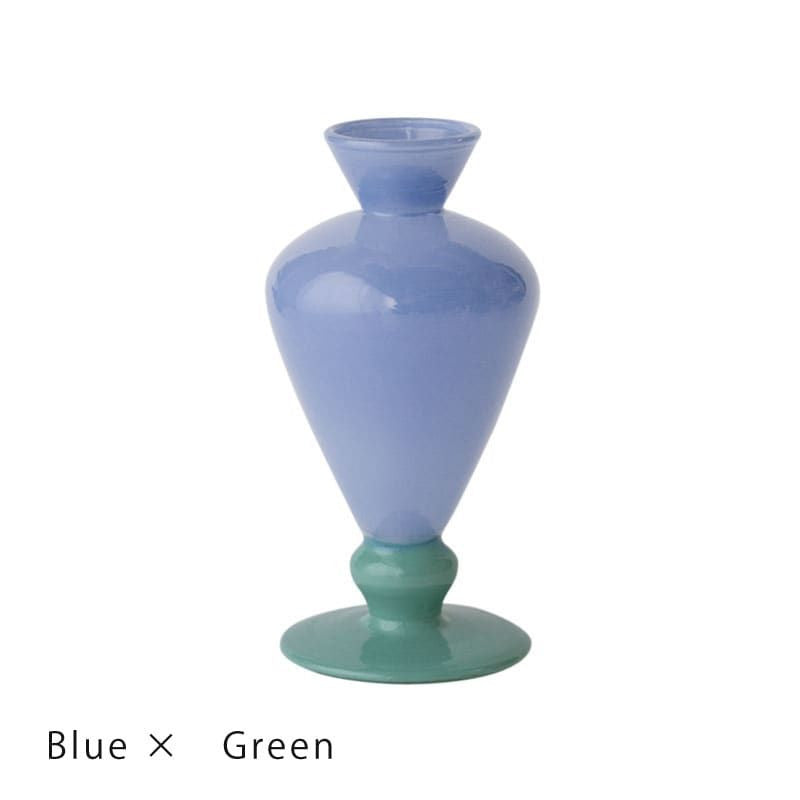 MINI VASE TWO TONE / Blue×Green
