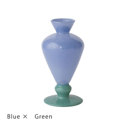 MINI VASE TWO TONE / Blue×Green