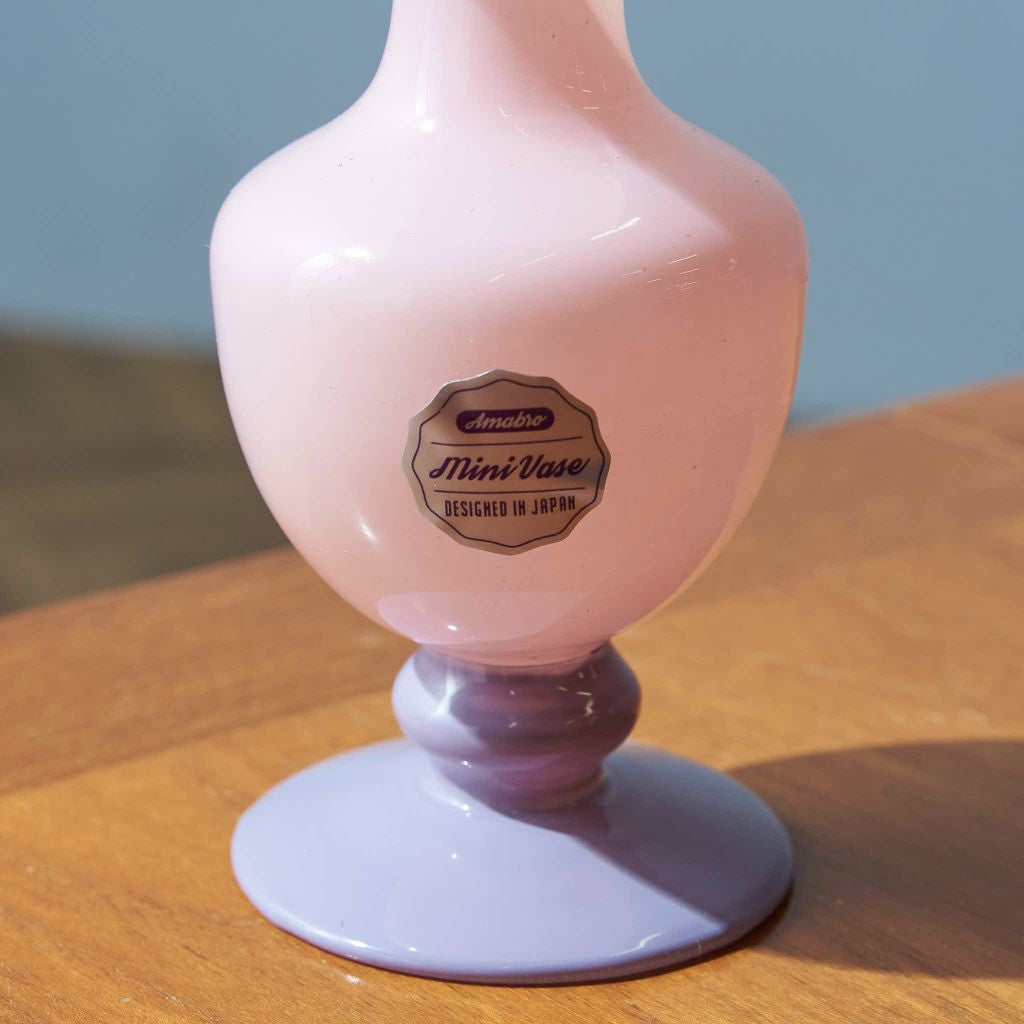 MINI VASE TWO TONE / Pink×Blue