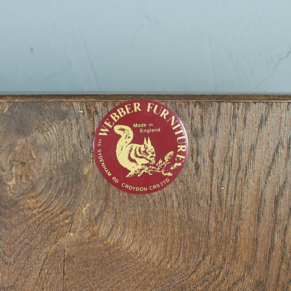 Webber Furniture 英国アンティーク ビューローブックケース