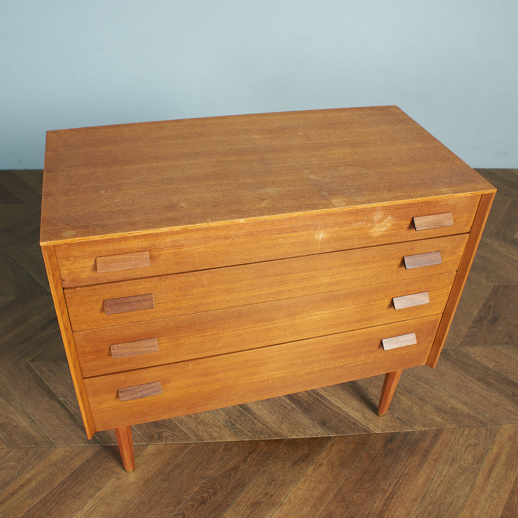 G-PLAN Group3 Vintage 4-Drawer Chest with Legs #79601