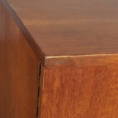 British vintage sideboard / repainted top #79763