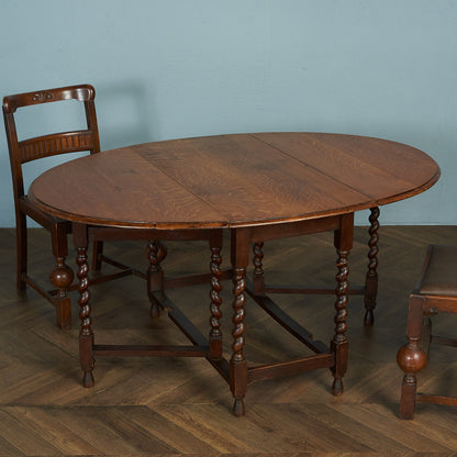 British Classic Drop Leaf Gateleg Table #81716