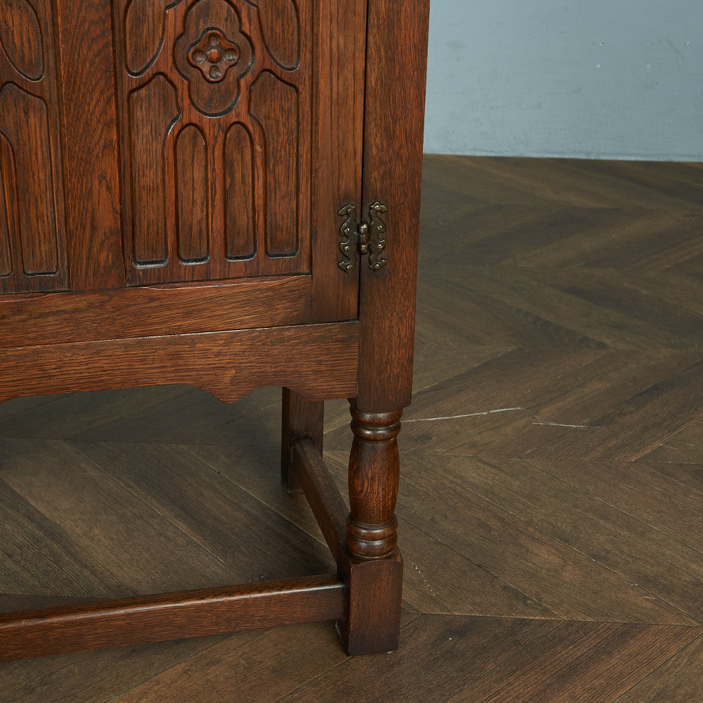 British Oak Side Cabinet #80479
