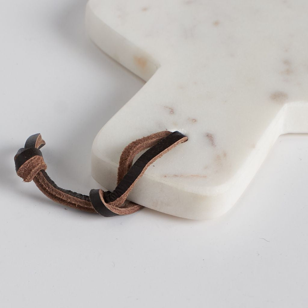 STONE CUTTING BOARD / Marble White
