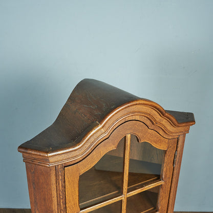 British Classic Oak Corner Cabinet #81946