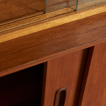 British Vintage Glass Cabinet #80383