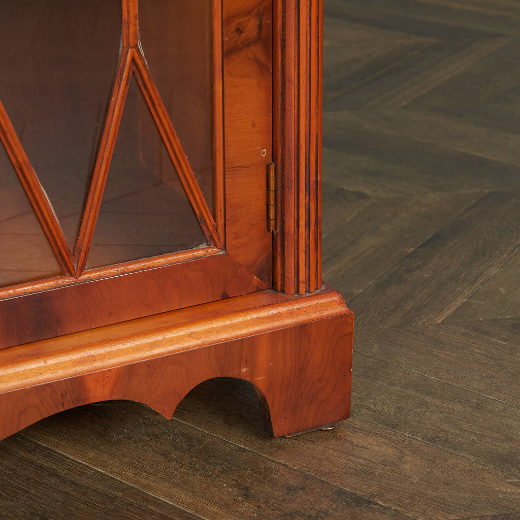 Classic British Edwardian Bookcase/Cupboard #84748