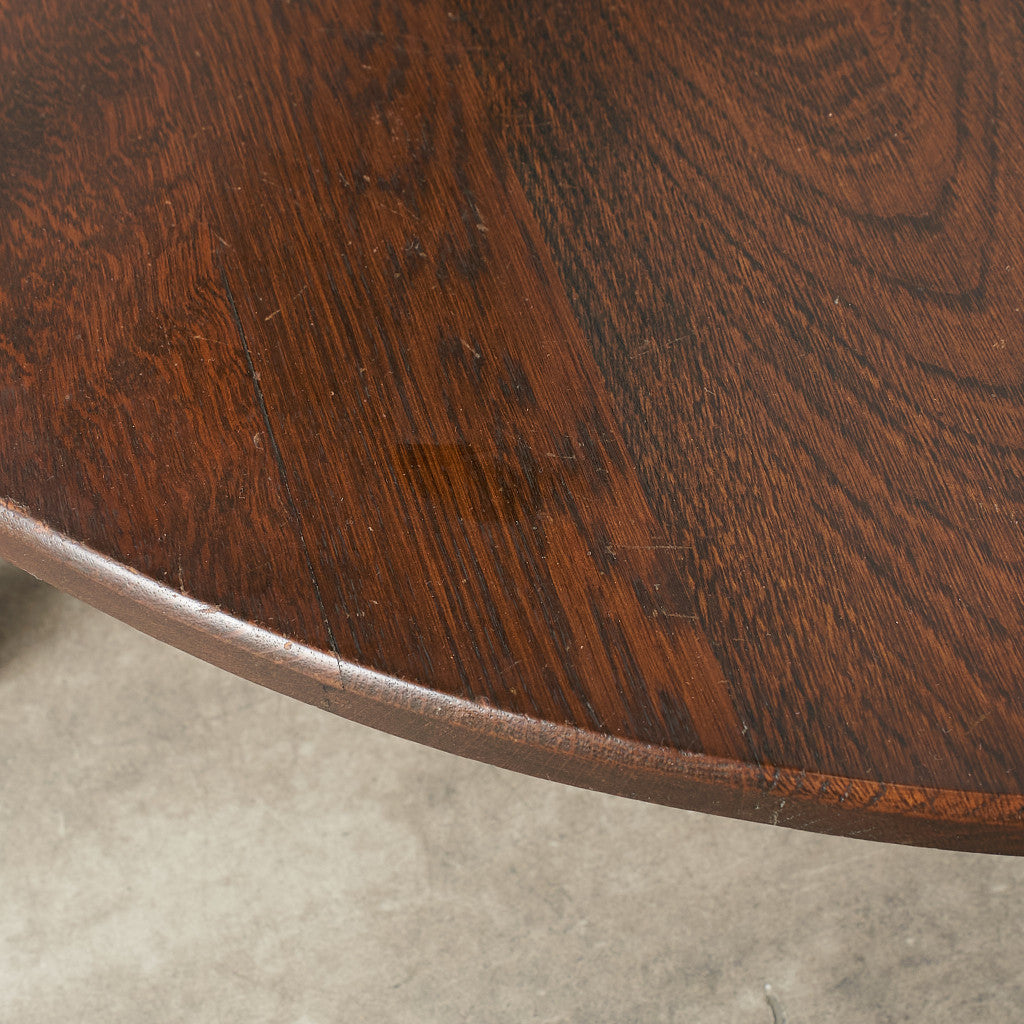 [67606] British Classic Half Moon Table