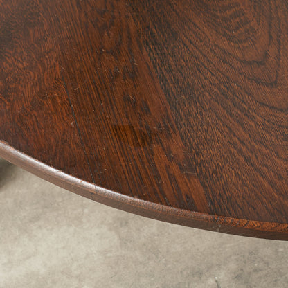 [67606] British Classic Half Moon Table