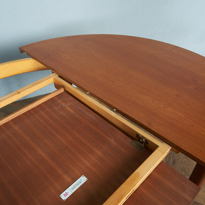 AHMcINTOSH Extension Round Dining Table / Repainted Top #82024