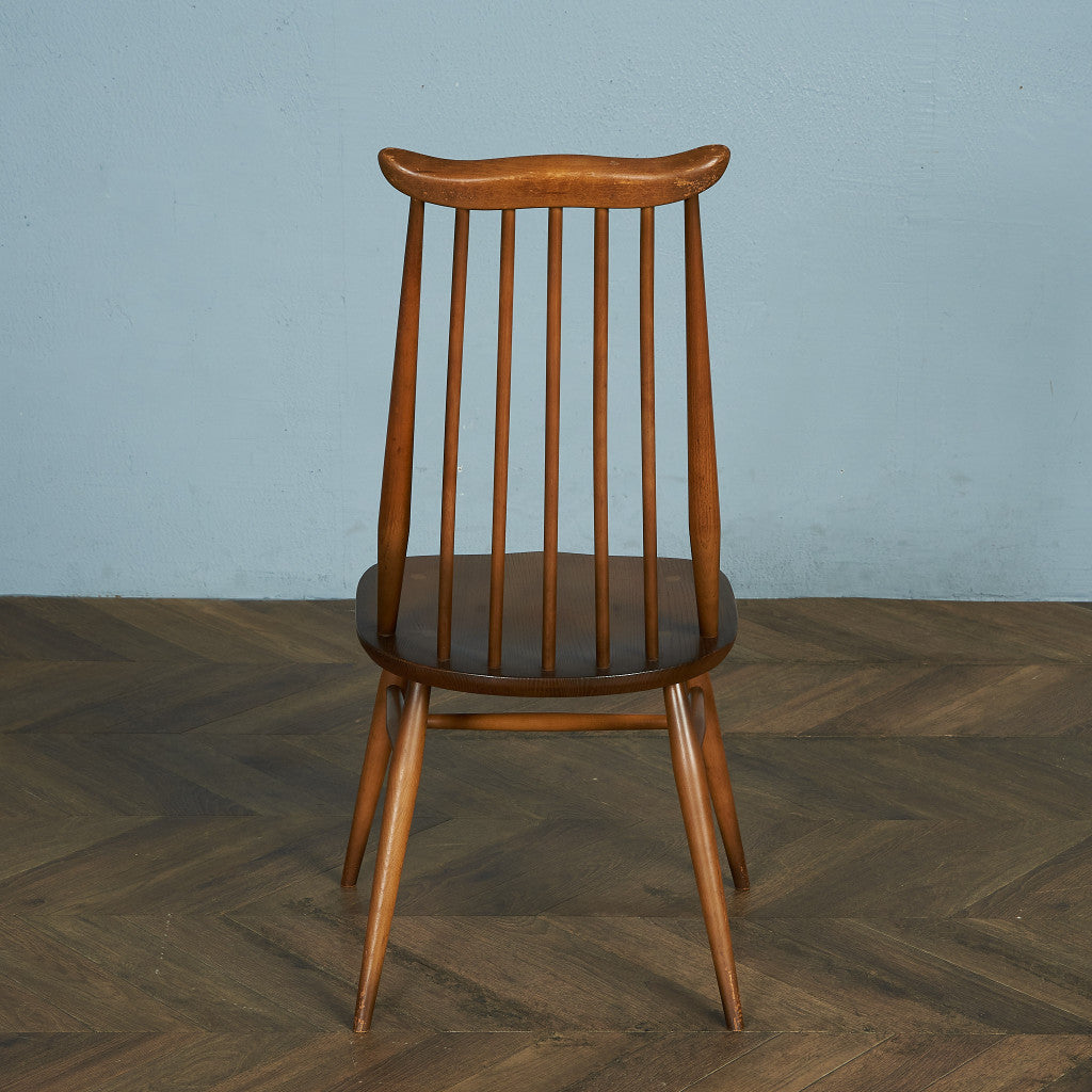ERCOL Vintage Goldsmith Chair / Round Gold Label #64961