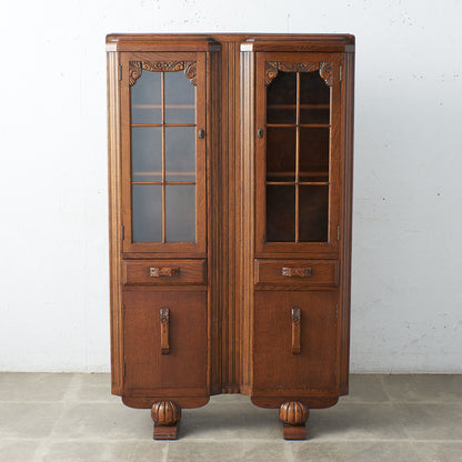 [67250] British classic Art Deco style bookcase