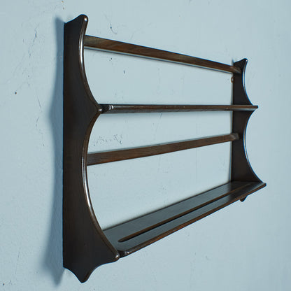 ヴィンテージ ウォールラック (Wall Mounted Plate Rack model 268) ブルーラベル