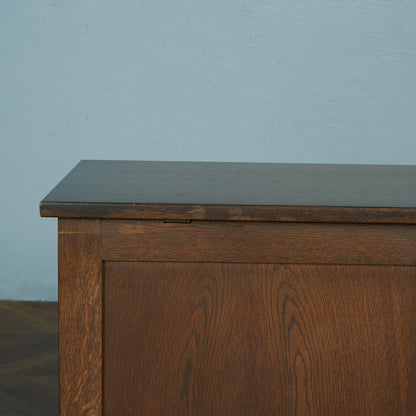 British Classic Oak Blanket Box #80311