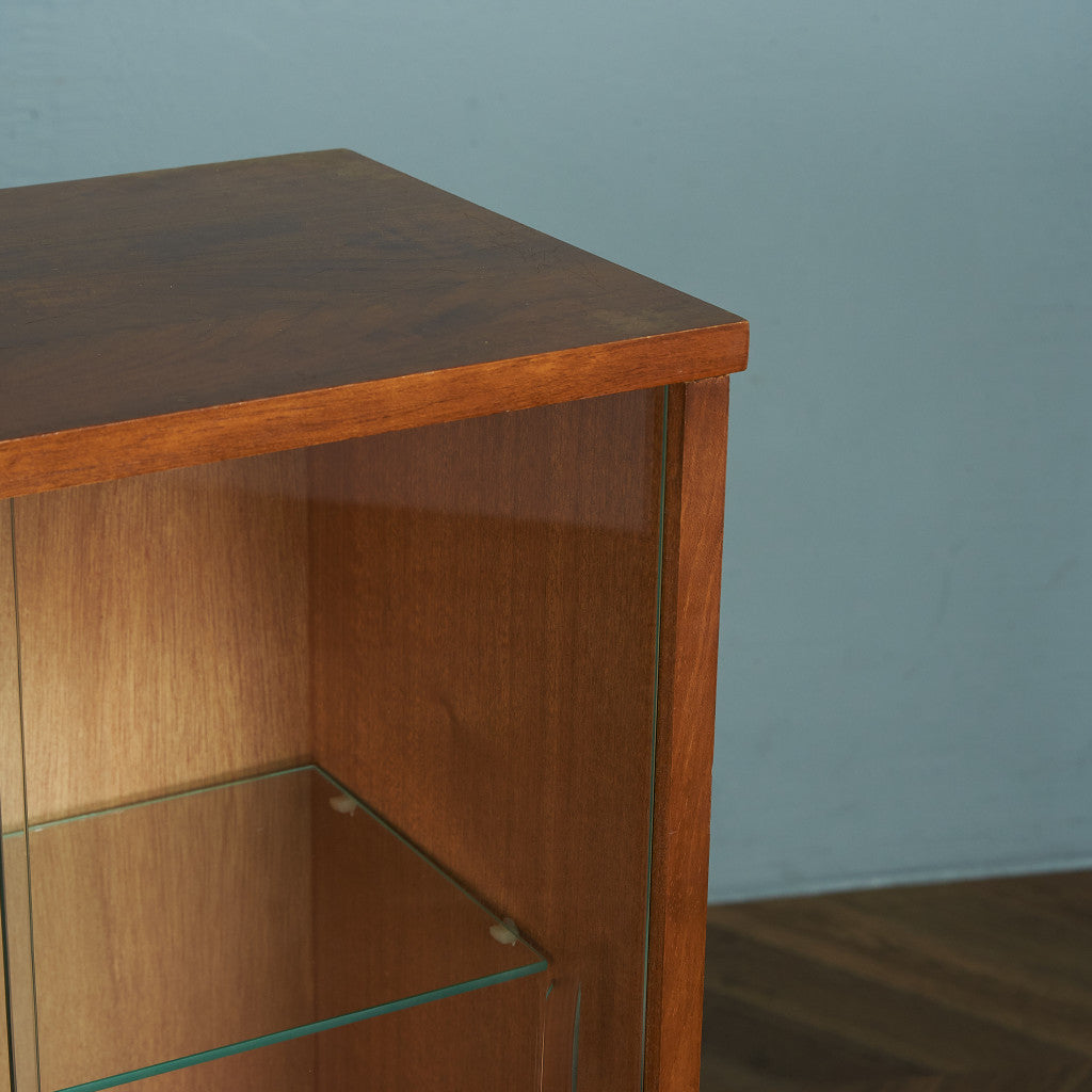 British Vintage Glass Cabinet #80440