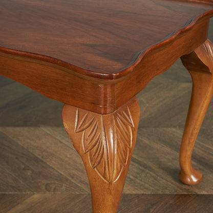 British classic walnut center table #79417
