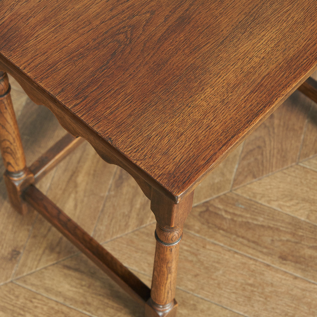 British Classic Oak Nesting Table #79600