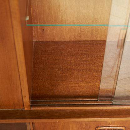 British Vintage Glass Cabinet #80440