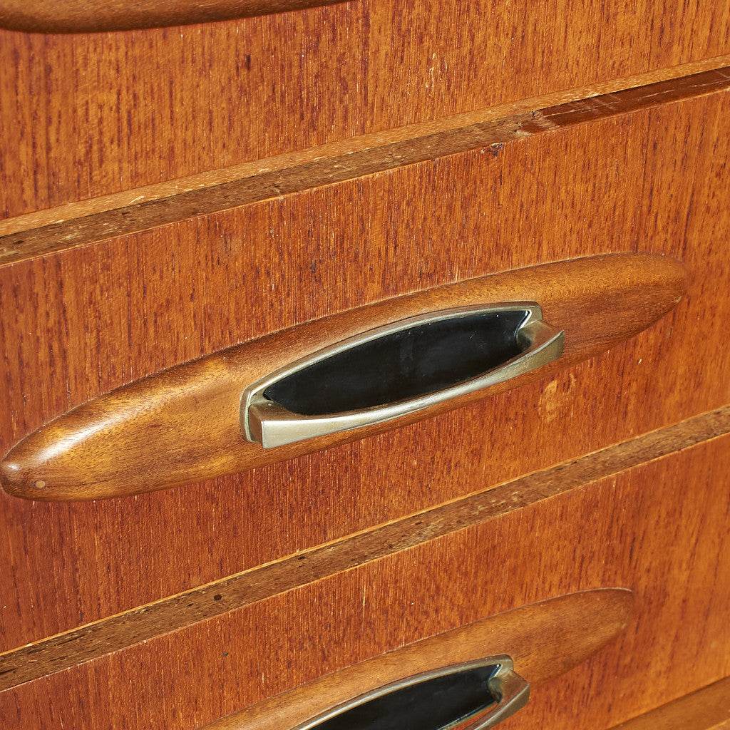 British vintage sideboard / repainted top #79763