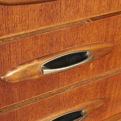 British vintage sideboard / repainted top #79763