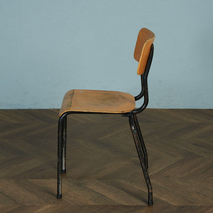 Lecluyse la toupie vintage school chair #74886