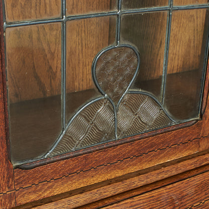 British Antique Bureau Bookcase #78934
