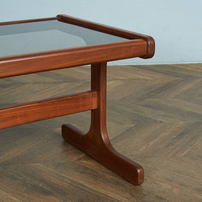 G-PLAN Vintage Tile &amp; Glass Top Coffee Table / Center Table #83684