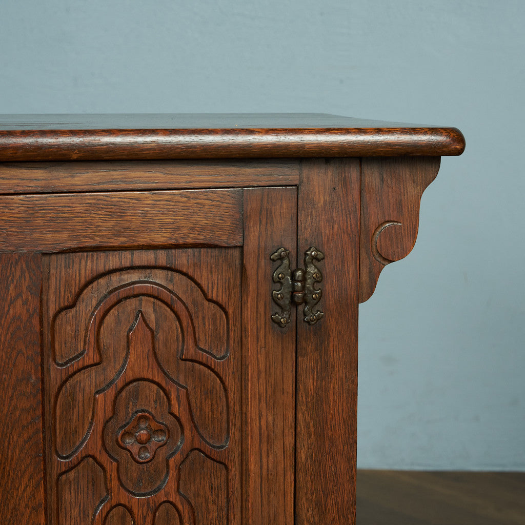 British Oak Side Cabinet #80479