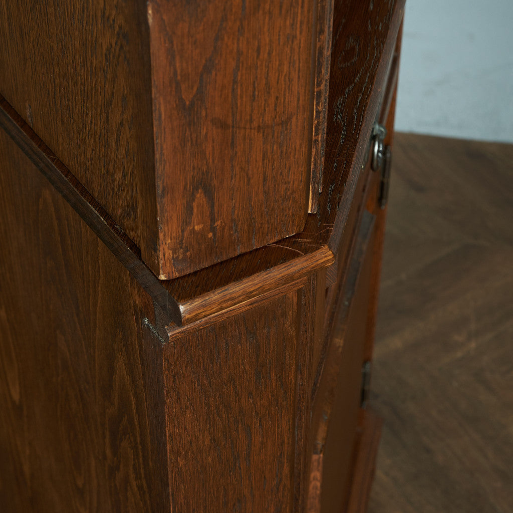 British Classic Oak Corner Cabinet #81946