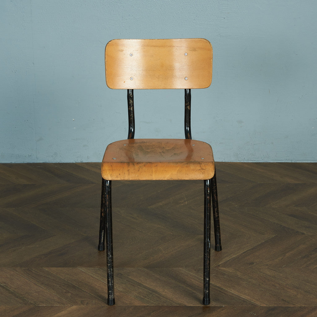 Lecluyse la toupie vintage school chair #74886