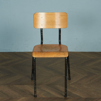 Lecluyse la toupie vintage school chair #74886