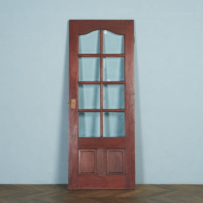 Antique British Painted Wooden Door #60601