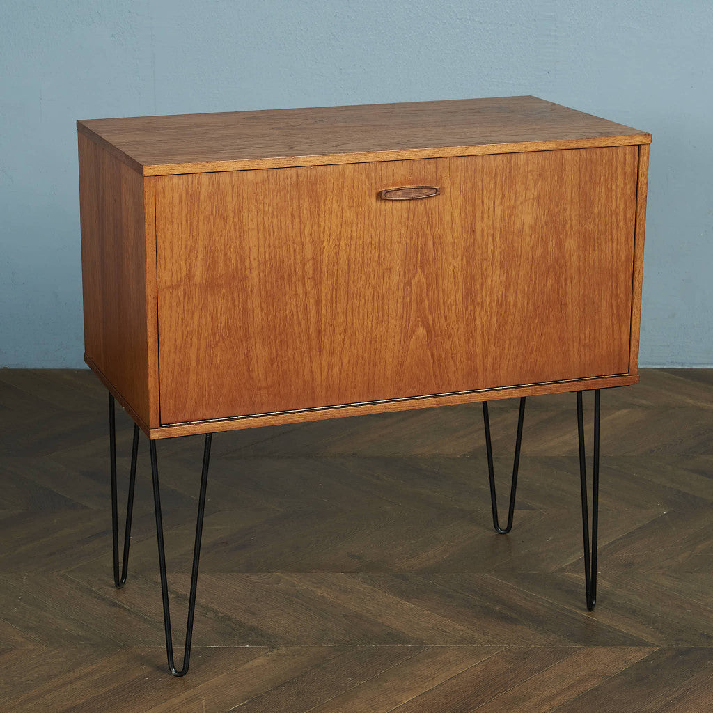 AVALON Vintage Cabinet / Custom Iron Hairpin Legs #83717
