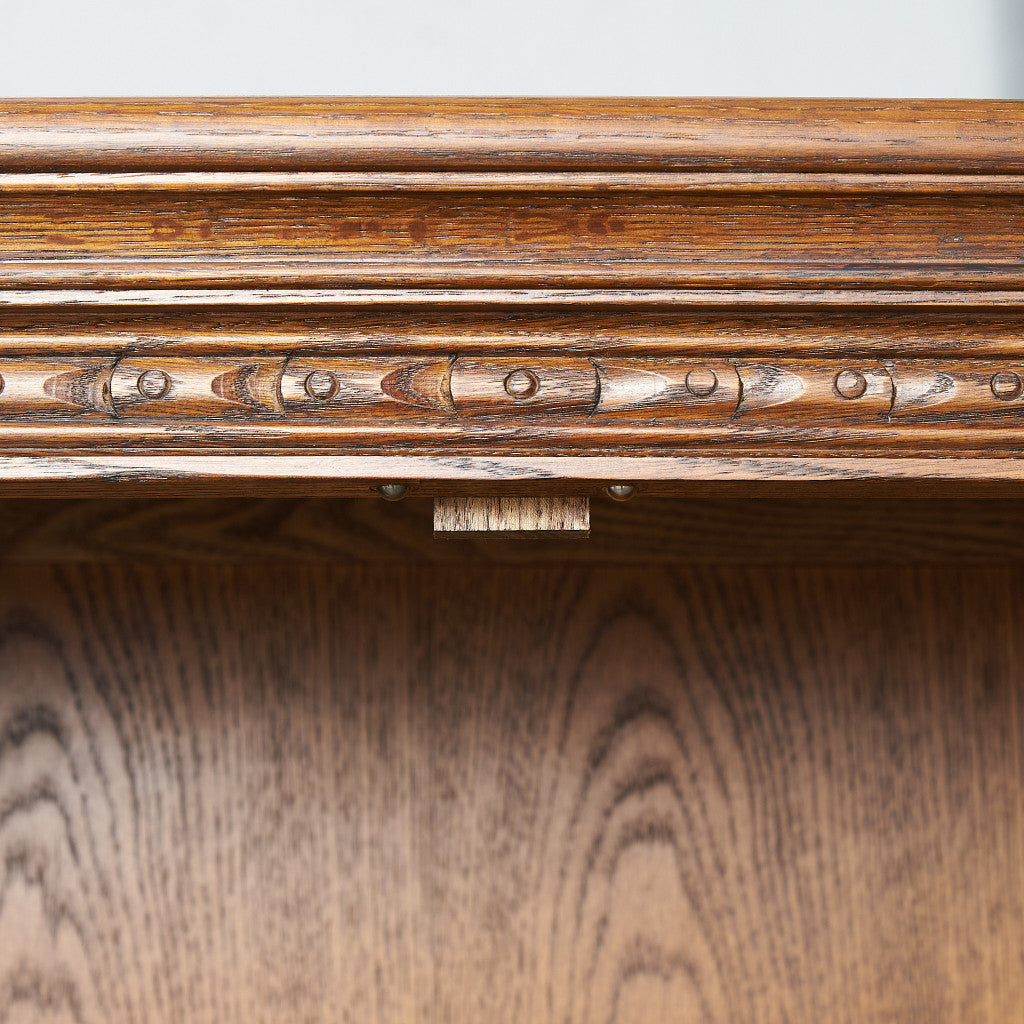 [67403][WOOD BROS]Old Charm Oak Bookcase