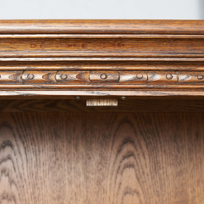 [67403][WOOD BROS]Old Charm Oak Bookcase
