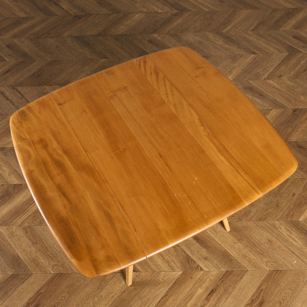 ヴィンテージ レクタングル ドロップリーフ ダイニングテーブル 492