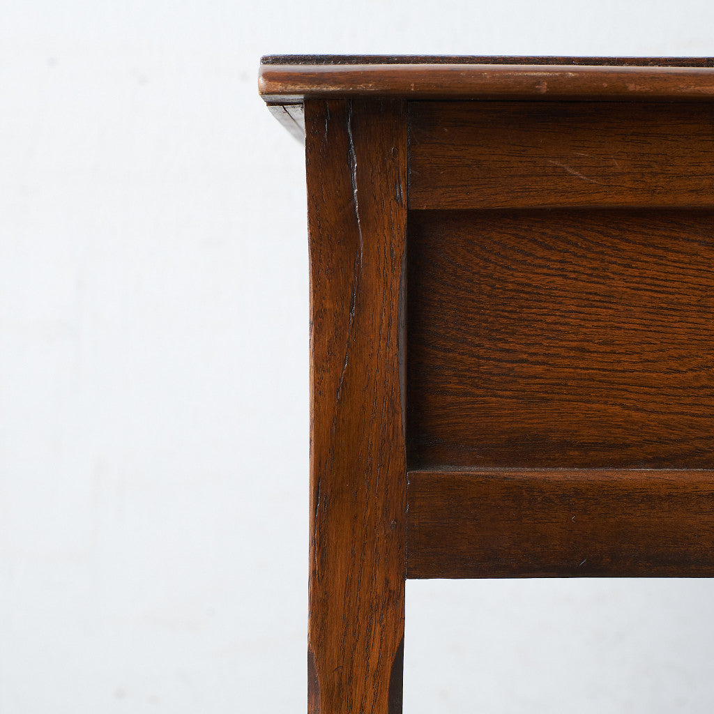 英国クラシック オーク材 サイドテーブル