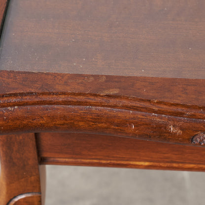 Burton ガラストップ ネストテーブル